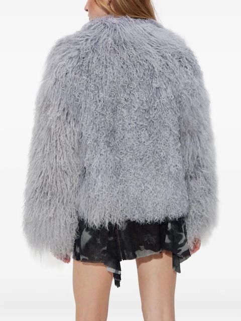 MISBHV faux-fur jacket - Grey