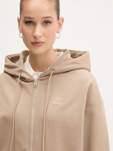 HUGO bluza bawełniana Dalfine