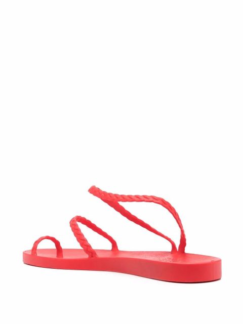 Ancient Greek Sandals Eleftheria jelly flip flops - Red