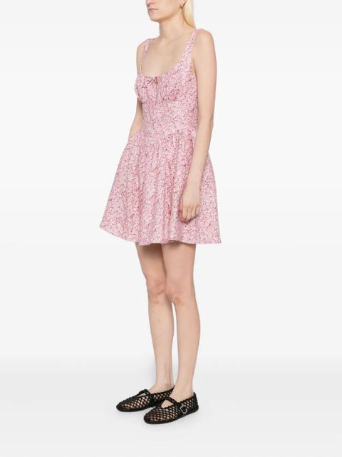 Reformation Daria linen dress - Pink
