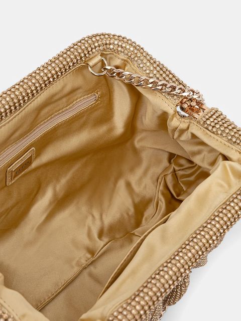 Guess kopertówka ZALINA kolor złoty HWRP93 50710 - zdjęcie produktu nr 2