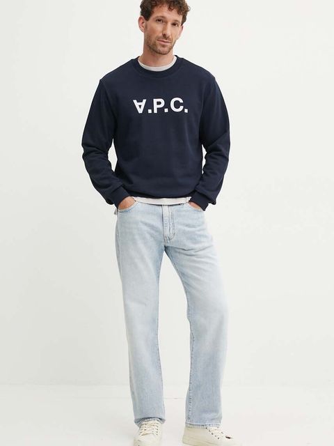 A.P.C. bluza bawełniana sweat standard grand vpc GOTS - zdjęcie produktu nr 2