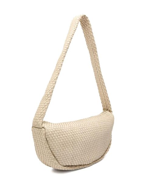 St. Agni Lattice Weave Crescent shoulder bag - Neutrals - zdjęcie produktu nr 2