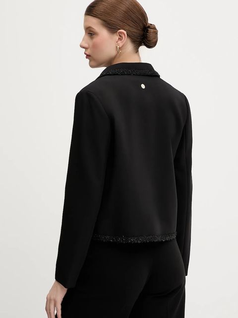 Joop! marynarka kolor czarny jednorzędowa gładka 30100109 - zdjęcie produktu nr 2