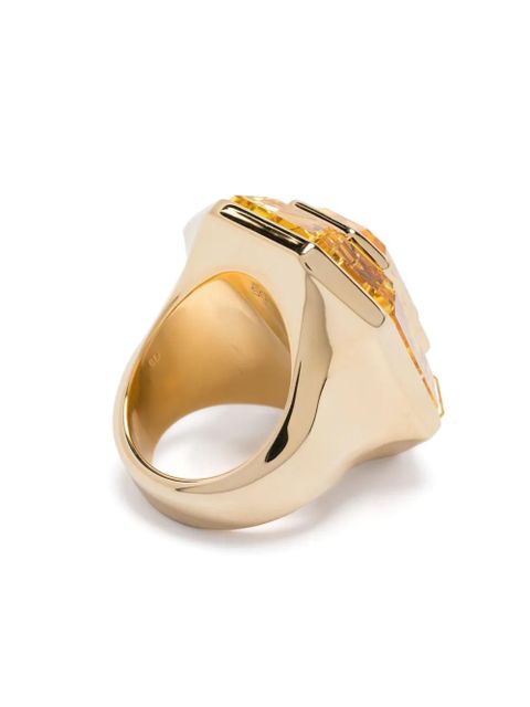 Swarovski Lucent cocktail ring - Gold
