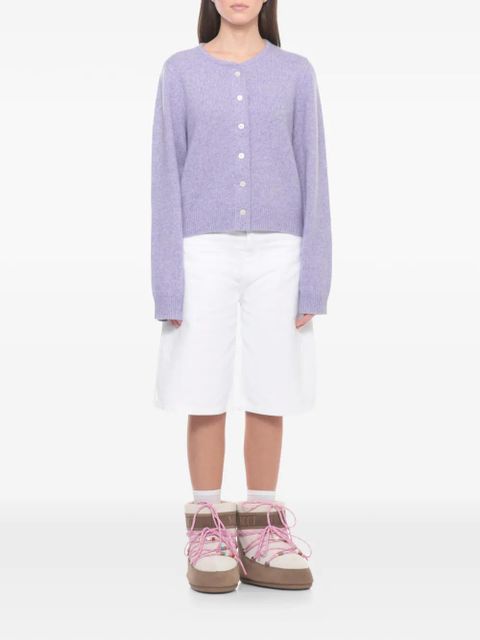 Guest In Residence buttoned cardigan - Purple