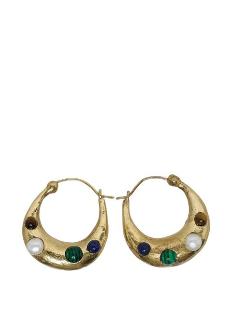 ALEMAIS Jem multi-stone earrings - Gold - zdjęcie produktu nr 2