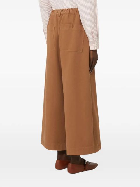Weekend Max Mara leather culottes - Brown
