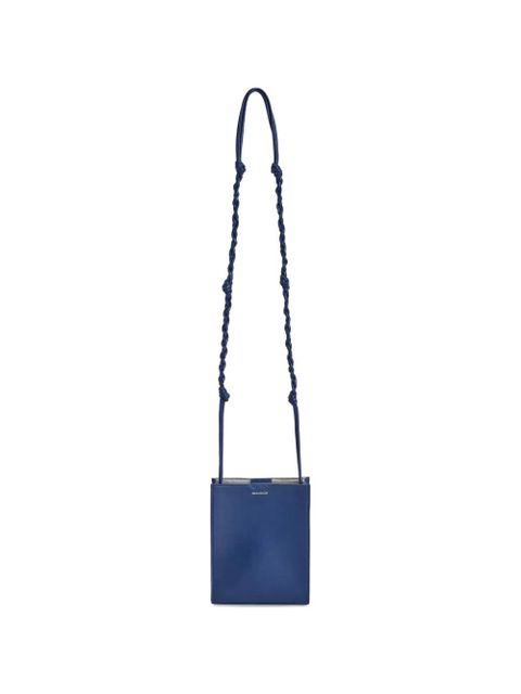 Jil Sander small Cannolo embossed adjustable cross body bag - Blue - zdjęcie produktu nr 2