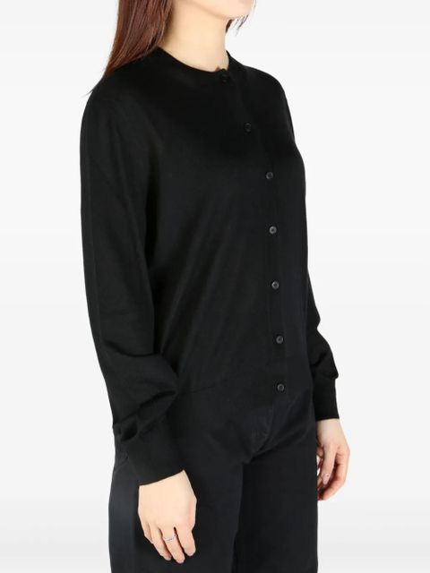 The Row round neck cardigan - Black
