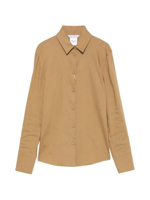 Max Mara Badesse long-sleeve shirt - Neutrals - zdjęcie produktu nr 1