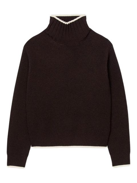 SANDRO turtleneck sweater - Brown - zdjęcie produktu nr 1