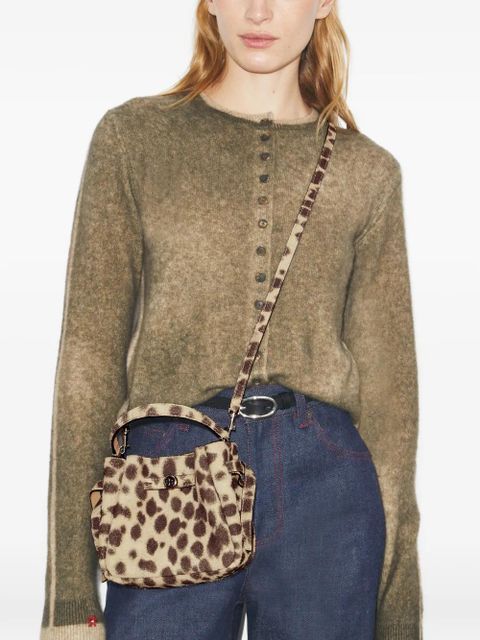 Tory Burch Romy print mini bucket bag - Neutrals - zdjęcie produktu nr 1