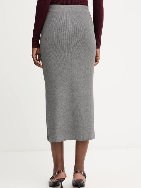 Liu Jo spódnica kolor szary midi ołówkowa MF5372 MS99E