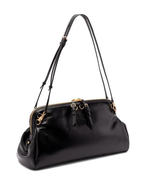 Miu Miu leather shoulder bag - Black - zdjęcie produktu nr 2