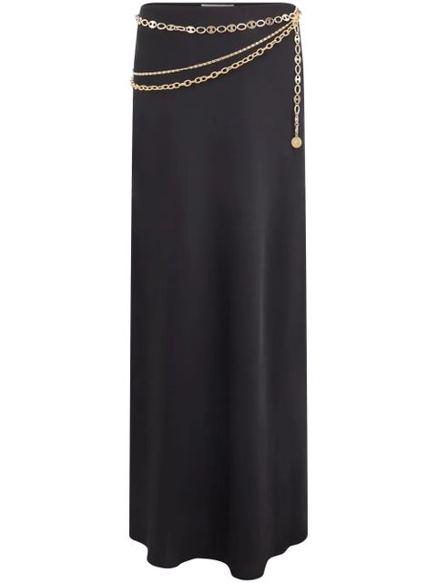 Rabanne chain-detail maxi skirt - Black - zdjęcie produktu nr 1