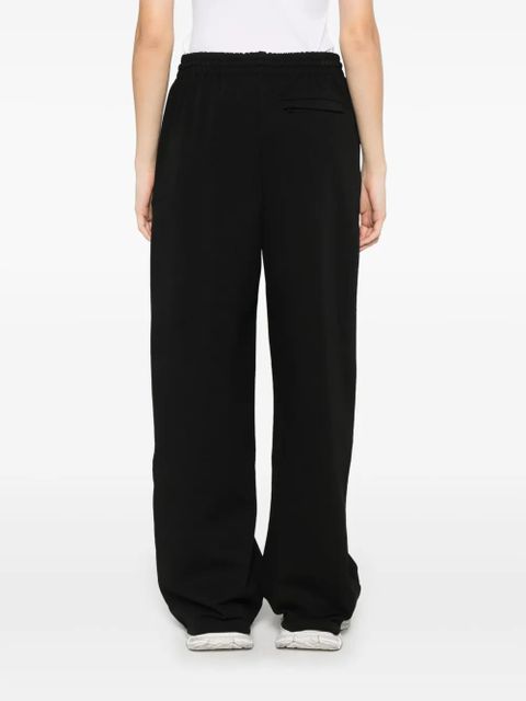 WARDROBE.NYC Semi Matte track pants - Black