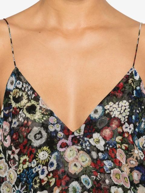 KHAITE Taja midi dress - Black