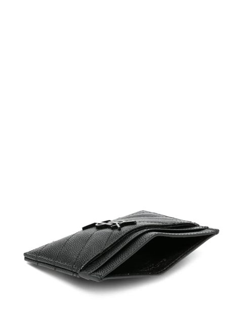 Saint Laurent Cassandre cardholder - Black