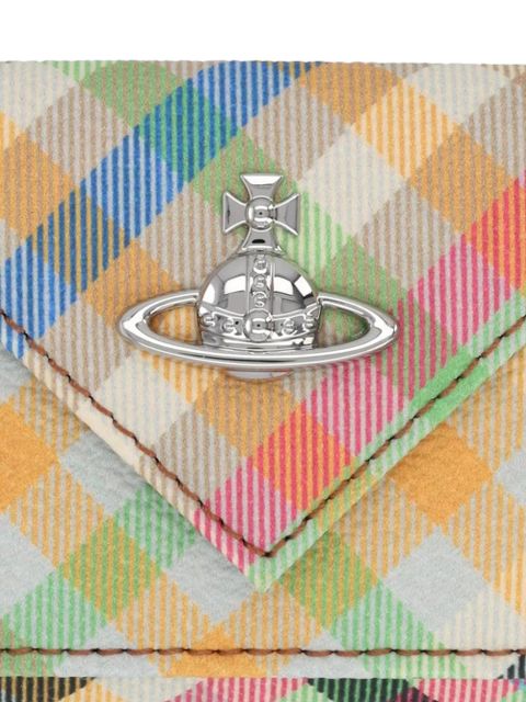 Vivienne Westwood plaid logo wallet - Neutrals - zdjęcie produktu nr 2
