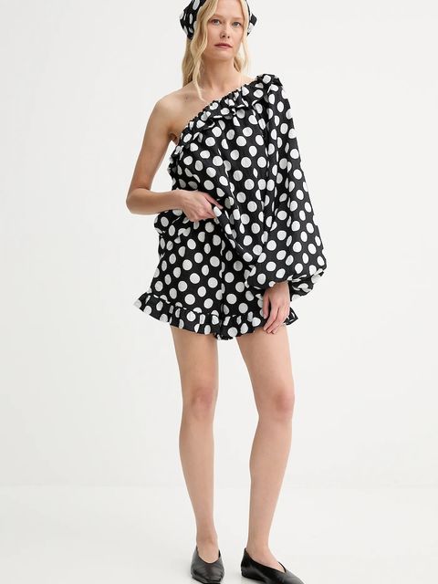 The Sleeper bluzka damska kolor czarny wzorzysta GATP01G097N - zdjęcie produktu nr 2