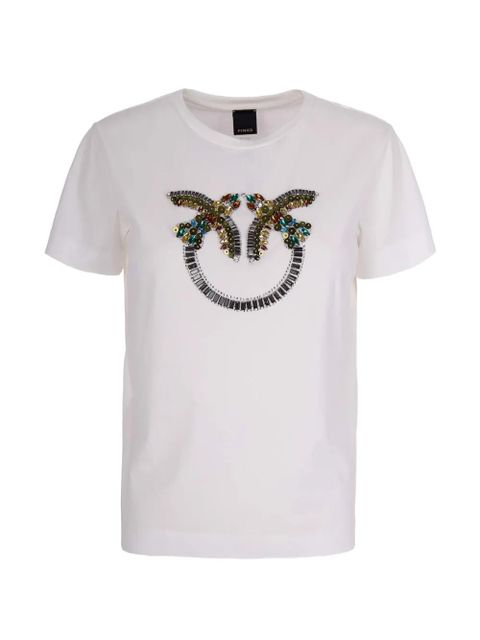 PINKO appliqué T-shirt - White - zdjęcie produktu nr 1