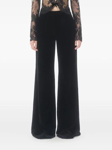 Valentino Garavani velvet trousers - Black - zdjęcie produktu nr 2