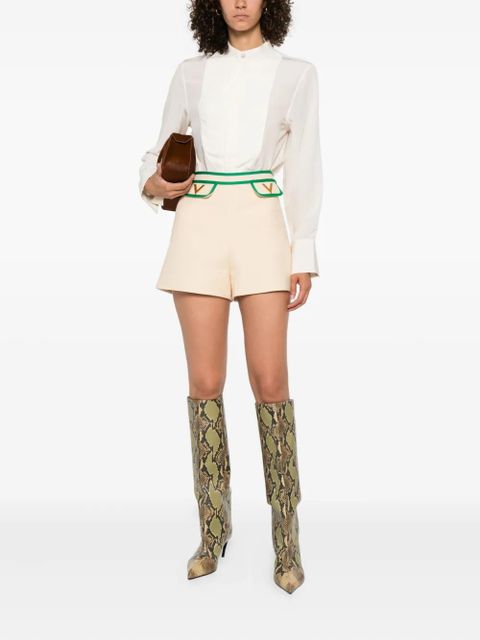 Victoria Beckham panelled silk blouse - Neutrals - zdjęcie produktu nr 2