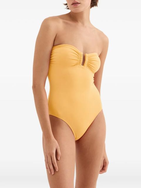ERES bustier one-piece swimsuit - Yellow