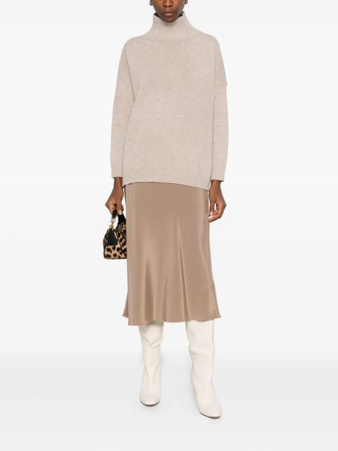 Max Mara bias-cut midi skirt - 044 BEIGE