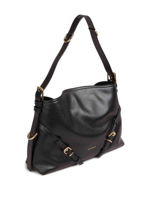 Givenchy medium Voyou buckle-strap shoulder bag - Black