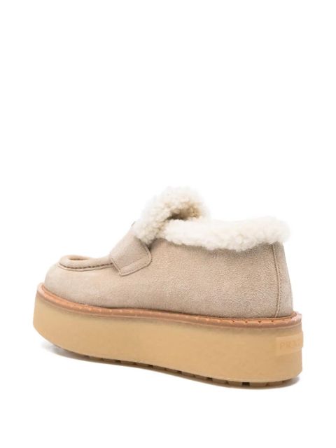 Prada suede loafers - Brown - zdjęcie produktu nr 2