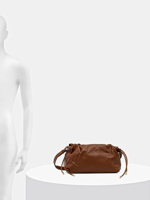 Marella torebka skórzana kolor brązowy 2523519037200