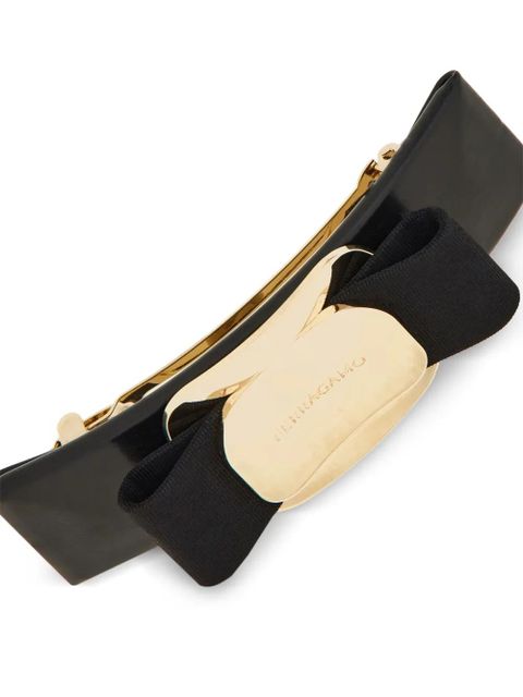 Ferragamo Vara bow hair clip - Black - zdjęcie produktu nr 2