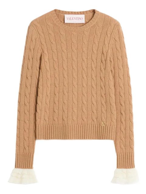 Valentino Garavani cashmere sweater - Brown - zdjęcie produktu nr 1