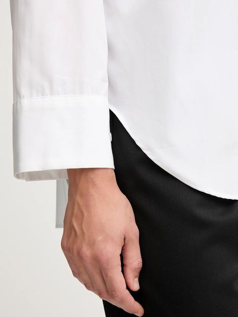 Tommy Hilfiger koszula bawełniana damska kolor biały relaxed z kołnierzykiem klasycznym WW0WW46599