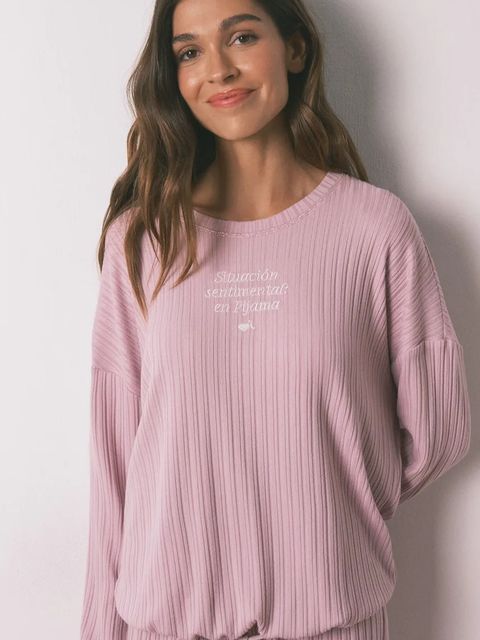 women'secret piżama damska kolor różowy 3132265 - zdjęcie produktu nr 2