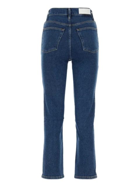 RE/DONE '70s Ultra Rise cropped jeans - Blue - zdjęcie produktu nr 2