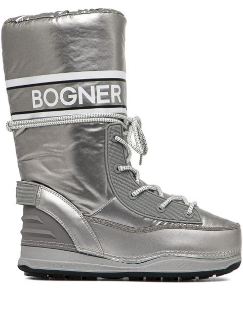 BOGNER lace-up snow boots - Grey - zdjęcie produktu nr 1