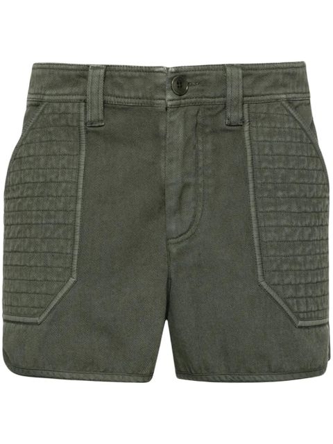 Zadig&Voltaire Sei twill mini shorts - Green - zdjęcie produktu nr 1