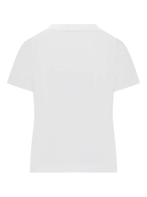 Givenchy logo-embroidered T-shirt - White - zdjęcie produktu nr 2