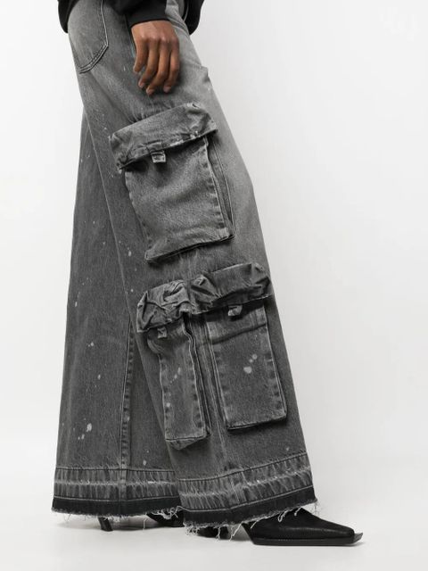 AMIRI Baggy Cargo wide-leg jeans - Grey