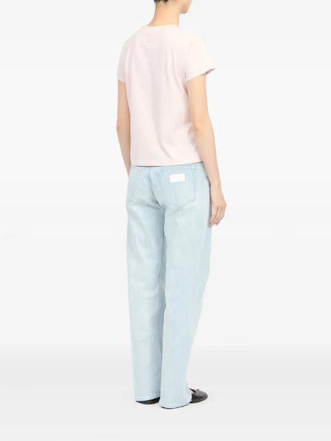 MM6 Maison Margiela roundneck T-shirt - Pink