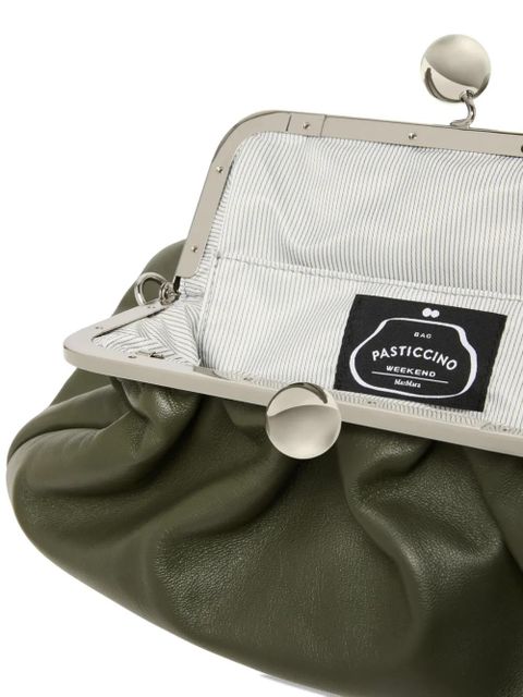 Max Mara medium Pasticcino kiss-lock clutch bag - Green