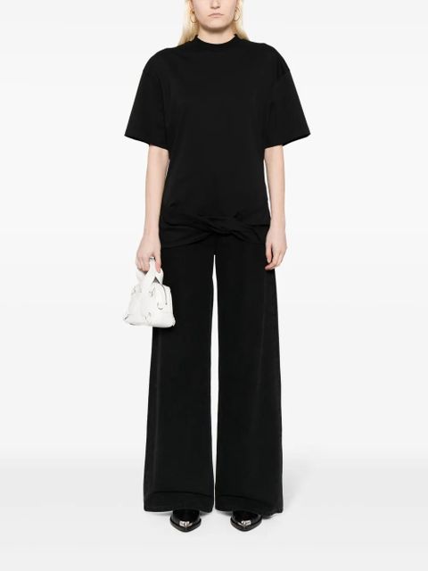 Off-White Arrows-embroidery cotton T-shirt - Black - zdjęcie produktu nr 2