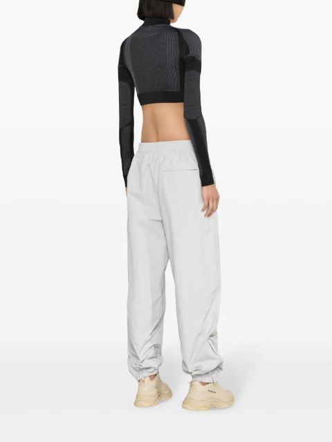 MISBHV logo-embroidered compression top - Black