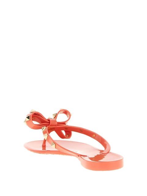 Valentino Garavani Rockstud slides - Orange