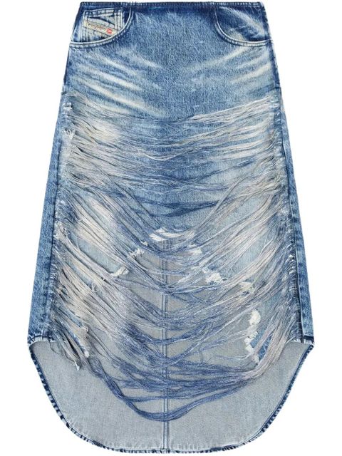 Diesel frayed skirt - Blue - zdjęcie produktu nr 1