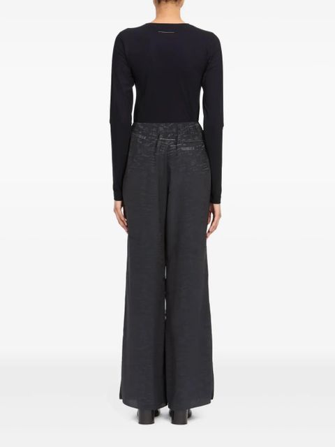MM6 Maison Margiela button trousers - Grey