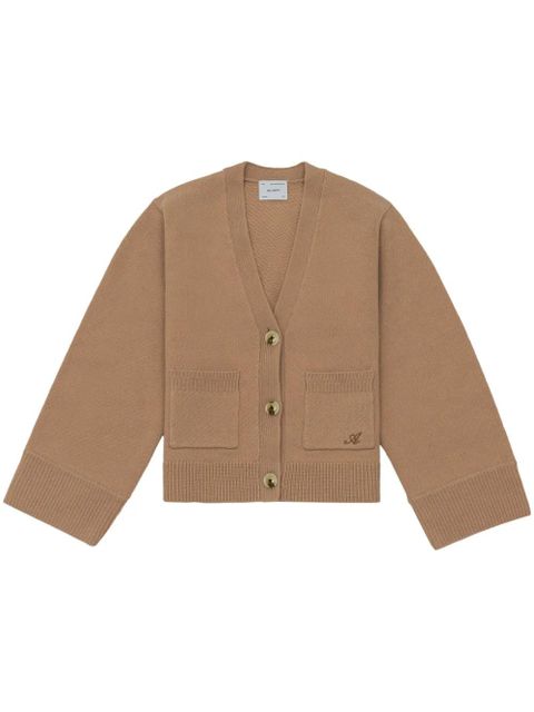 Axel Arigato Memory wool cardigan - Brown - zdjęcie produktu nr 1